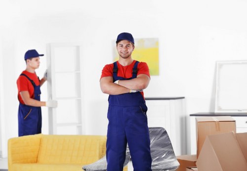 Office removal team planning a business move in Rotherhithe