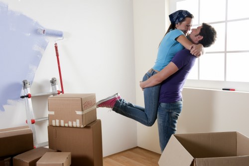 Organised office moving process with packing and setup for local companies