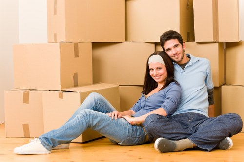 Booking details and customer information for a man and van service